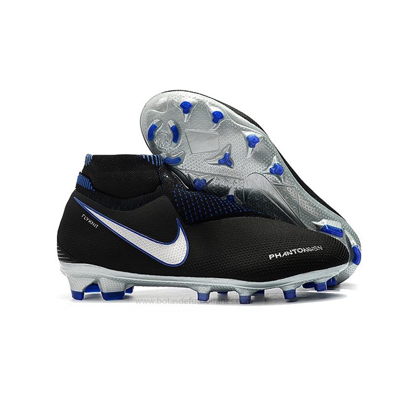 Nike Phantom Vision Elite DF FG Negro Azul